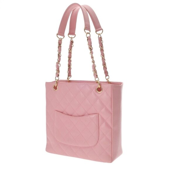 CHANEL PST Petit Shopping Tote Pink tote bag - Picture 3 of 11